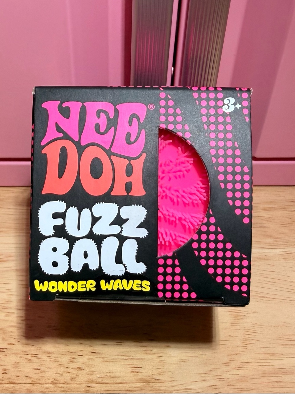Fuzz Ball Wonder Waves - Pink Sensory Fidget Toy